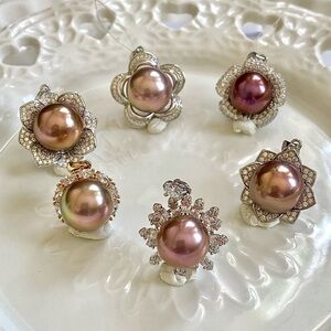 P93-Handmade High Quality Edison Pearl S925 Pendants